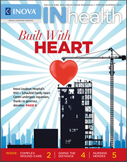 magazine cover that says Built with Heart