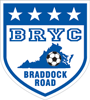 logo: BRYC Braddock Road shield