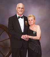 Ed Swift, Inova lung transplant patient, and wife Mare