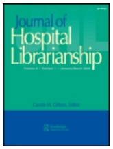 cover of the Journal of Hospital Librarianship