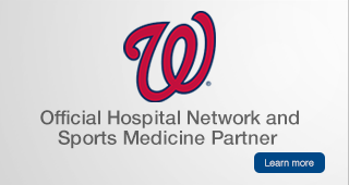 Official Hospital Network of the Washington Nationals