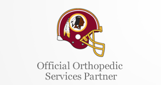 Official Orthopaedic Services Partner of the Washington Redskins
