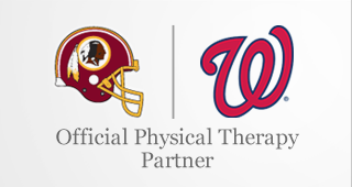 Official Physical Therapy Partner of the Washington Redskins and Washington Nationals